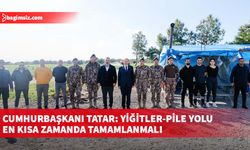 Cumhurbaşkanı Tatar: Yolun son kalan 1.3 kilometrelik kısmının BM tarafından engellenmesi kabul edilemez