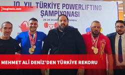 Mehmet Ali Deniz’den Türkiye rekoru