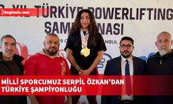 KKTC Halter ve Vücut Geliştirme Federasyonu milli sporcusu Serpil Özkan’dan Türkiye Şampiyonluğu