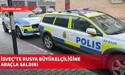 İsveç'te Rusya Büyükelçiliğine araçla saldırı