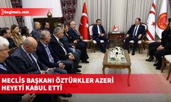 Meclis Başkanı Öztürkler Azeri heyeti kabul etti