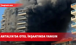 Antalya Alanya'da otel yangını: 4 işçi kurtarıldı