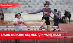 Atletizmde Salon Seçme Yarışları yapıldı