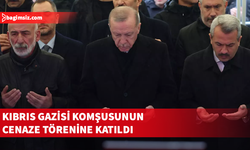 Erdoğan, Kıbrıs Gazisi komşusunun cenazesine katıldı