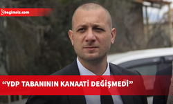 YDP Genel Sekreteri Yılmaz, YDP tabanının hükümetten çekilmeden yana olduğunu söyledi