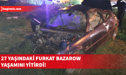 Demirhan'da meydana gelen trafik kazasında 27 yaşındaki Bazarow yaşamını yitirdi!