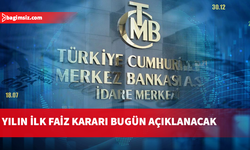 TCMB 2025 yılının ilk faiz kararını açıklayacak