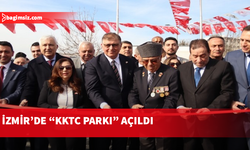 Kuzey Kıbrıs Türk Cumhuriyeti Parkı, İzmir'de törenle açıldı