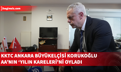 KKTC'nin Ankara Büyükelçisi Korukoğlu, AA'nın "Yılın Kareleri" oylamasına katıldı