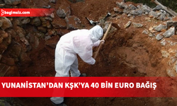 Yunanistan, Kayıp Şahıslar Komitesi’ne 40 bin Euro bağışladı