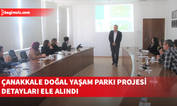 Çanakkale Doğal Yaşam Parkı Projesi ile ilgili Gazimağusa Belediyesi’nde toplantı yapıldı