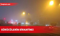 Yoğun Sis, trafikte sürüş güvenliğini etkiliyor