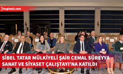 Sibel Tatar, "Mülkiyeli Şair Cemal Süreyya Sanat ve Siyaset Çalıştayı"nın açılışında konuştu