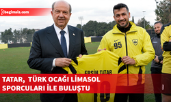 Cumhurbaşkanı Tatar, Türk Ocağı Limasol Spor Kulübü’nü ziyaret etti