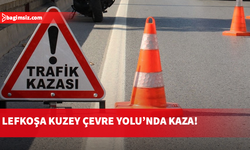 Lefkoşa-Gazimağusa Anayolu'nda trafik kazası: 2 kişi yaralandı