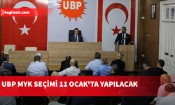 UBP'de MYK seçimi 11 Ocak Cumartesi yapılacak