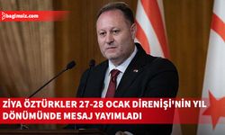 Cumhuriyet Meclisi Başkanı Öztürkler, 27-28 Ocak Direnişi'nin yıl dönümünde mesaj yayımladı