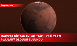 Mars'ta bir zamanlar "tatil yeri tarzı plajlar" olduğu bulundu