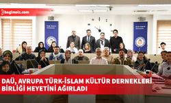 DAÜ, Avrupa Türk-İslam Kültür Dernekleri Birliği heyetini ağırladı