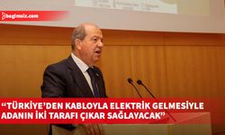 Tatar: Türkiye’den kabloyla elektrik gelmesiyle adanın iki tarafı çıkar sağlayacak