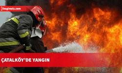 Çatalköy’de yangın