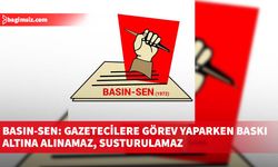 Basın-Sen: Gazetecilere görev yaparken baskı altına alınamaz, susturulamaz