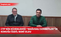 CTP’nin düzenlediği “Mağusalı Sohbetler”in konuğu Özdil Nami oldu