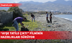 “Ayşe Tatile Çıktı” filmi için plato kurulacak alanda temizlik yapıldı