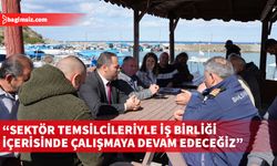 Bakan Çavuş, Yedidalga ve Yeşilırmak balıkçı barınaklarını ziyaret etti