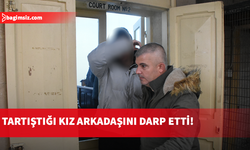 Girne’de kız arkadaşını darp ederek tehdit eden zanlı teminata bağlandı