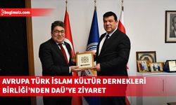 Avrupa Türk İslam Kültür Dernekleri Birliği Doğu Akdeniz Üniversitesi’ni ziyaret etti