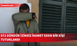 İzinsiz ikamet eden şahıs tutuklandı