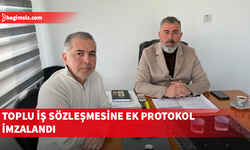 Büro-İş ile Beyarmudu Belediyesi arasında ek protokol imzalandı