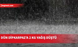 Dipkarpaz’da 2 kg yağış kaydedildi