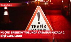 Girne-Küçük Erenköy yolunda meydana gelen kazada 2 kişi yaralandı