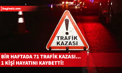 KKTC’de geçen hafta 71 trafik kazası meydana geldi, bir kişi öldü, 26 kişi yaralandı!