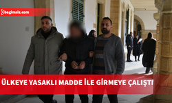 Ercan Havalimanı’ndan ülkeye girişte 10 gram yasaklı madde ile yakalandı