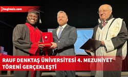 Rauf Denktaş Üniversitesi 4. mezuniyet töreni dün yapıldı