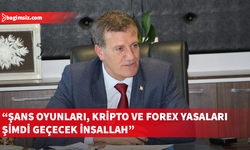 Arıklı: Hükümetteki sıkıntılardan birisi de Şans Oyunları, Kripto ve Forex Yasasıydı