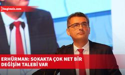 Erhürman: Sokakta çok net bir değişim talebi var