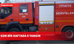 Haftalık itfaiye raporu yayımlandı