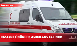 Girne’de Dr. Akçiçek Hastanesi’nden ambulans çalındı!