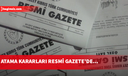 Dışişleri Bakanlığı ve Sağlık Bakanlığında göreve atamalar yapıldı