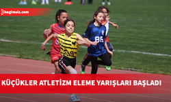 Küçükler Atletizm Eleme Yarışları'nda Mağusa bölgesi okulları yarışıyor