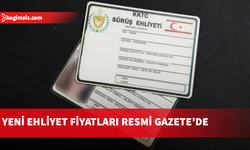 Motorlu araçlar kayıt ve ruhsat harçları ile ehliyet ücretleri yeniden belirlendi