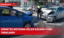 Girne’de trafik kazası…