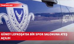 Spor salonuna ateş açıldı