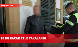 Metehan Kara Giriş Kapısı’nda 10 KG kaçak etle yakalanan zanlı cezaevine gönderildi