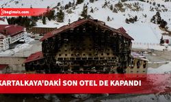 Kartalkaya Kayak Merkezi’nde tüm oteller kapanarak sezonu bitirdi