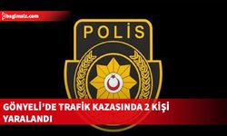 Gönyeli’de trafik kazası.. 2 yaralı